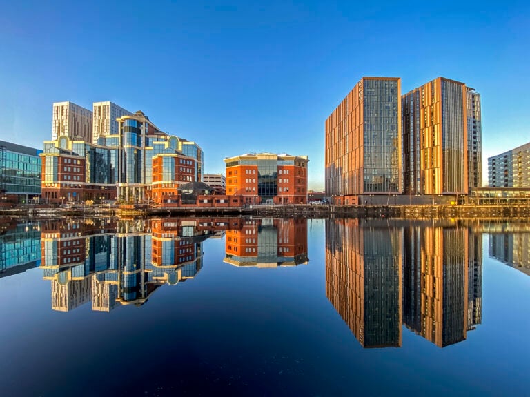 Manchester ship Canal at Salford